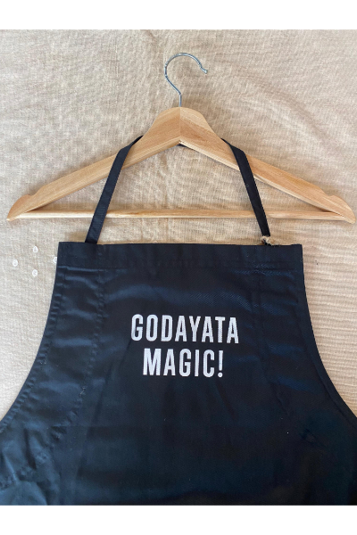 Apron (Black) - Godayata Magic!